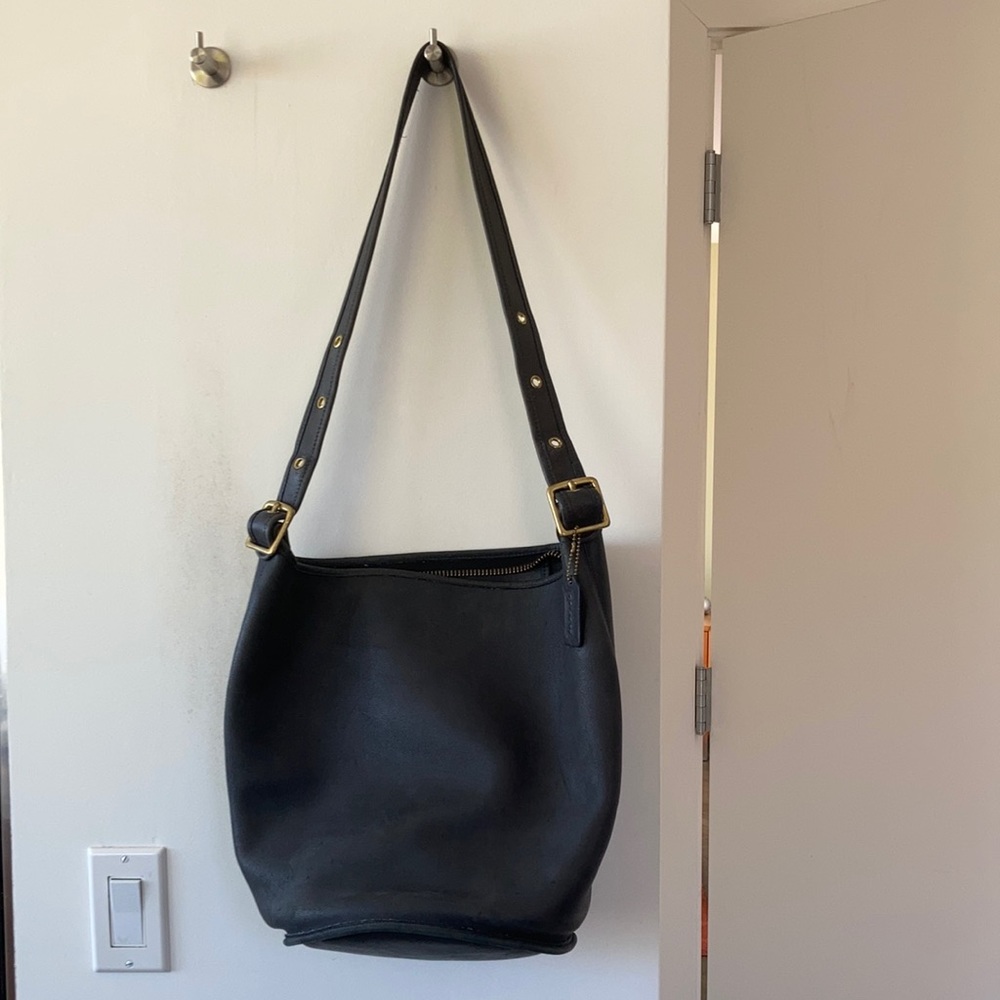 Vintage black Coach bag